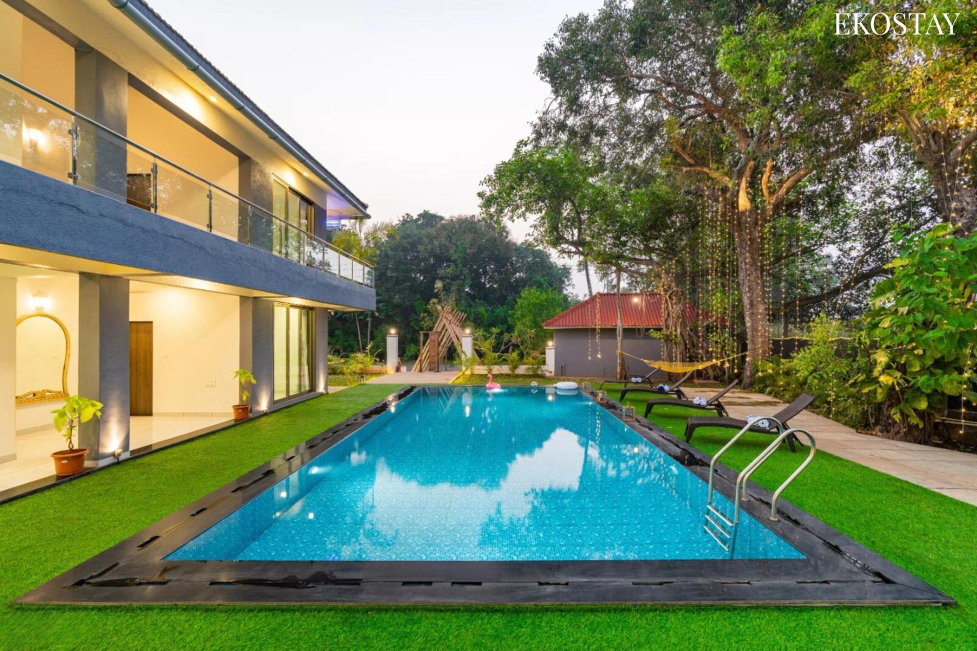 Ekostay Luxe - Casa De Atlantis Alībāg Ngoại thất bức ảnh